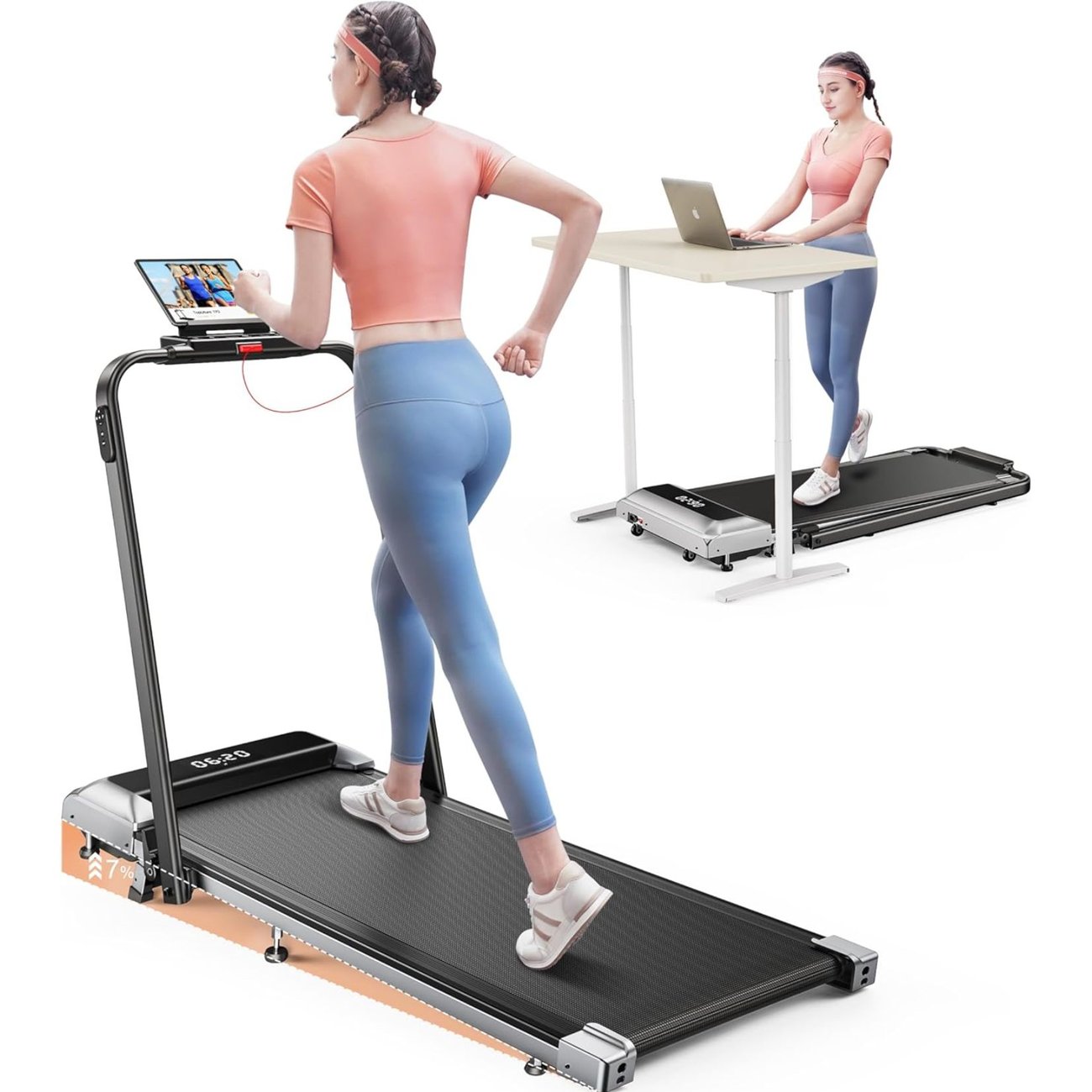 Klappbares Laufband