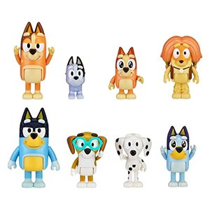 Bluey Blueys 8er-Figurenpack Familie und Freunde