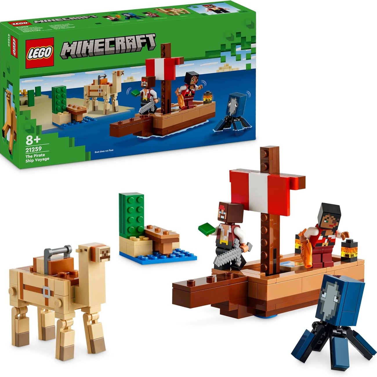 Lego Minecraft Die Piratenschiffreise