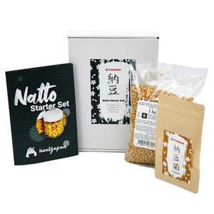 Natto Starter Set (21 Portionen): 3-teilige DIY-Box