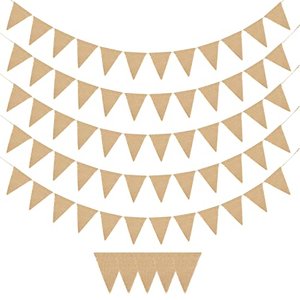 jijAcraft Wimpelkette Jute