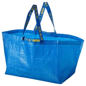 FRAKTA Tasche groß - blau 55x37x35 cm/71 l