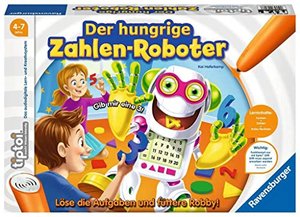 Ravensburger tiptoi Spiel 00706 Der hungrige Zahlenroboter