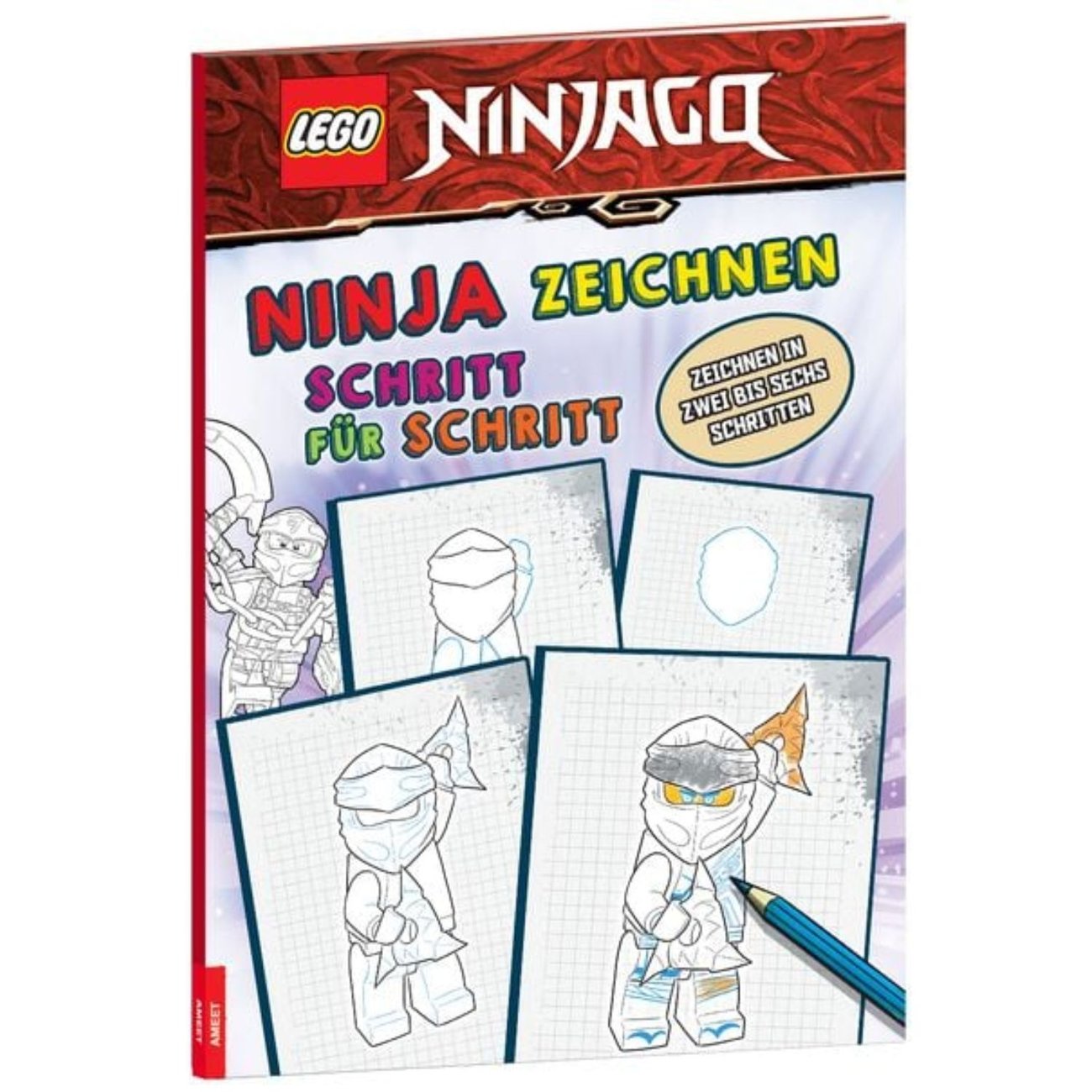 LEGO NINJAGO – Ninja zeichnen Schritt für Schritt