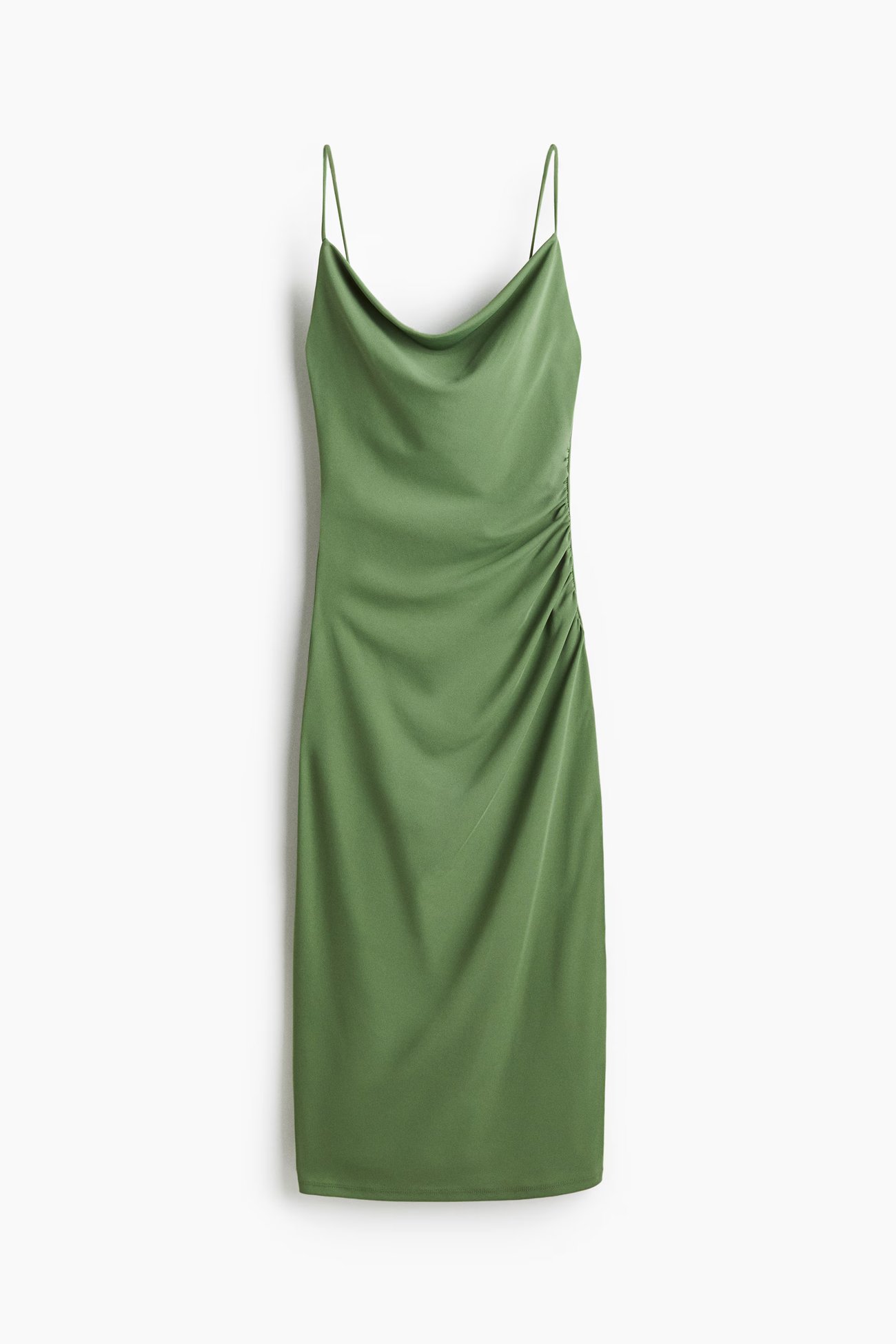 Trägerkleid aus Interlock-Jersey - Grün