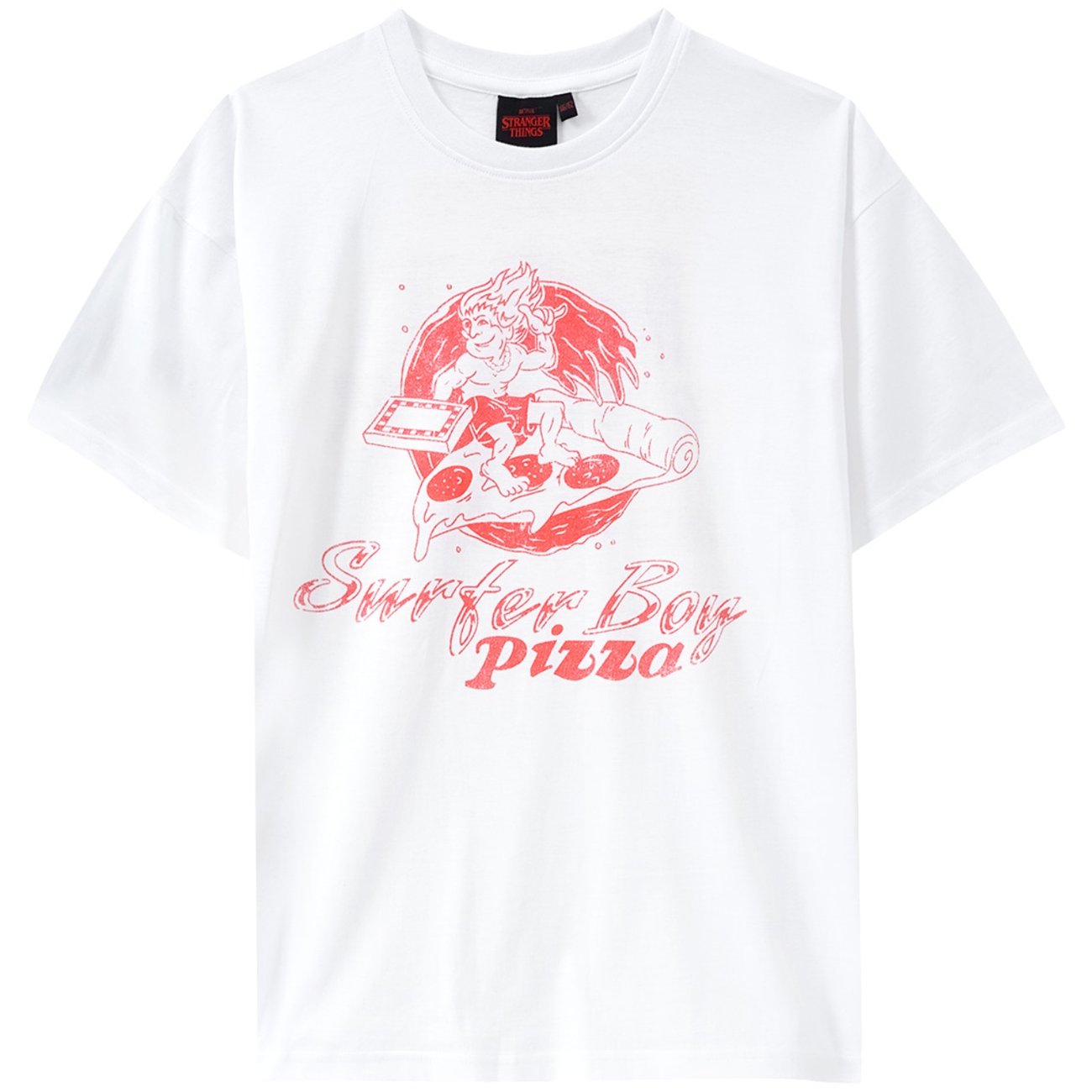 „Stranger Things“-T-Shirt mit großem Print