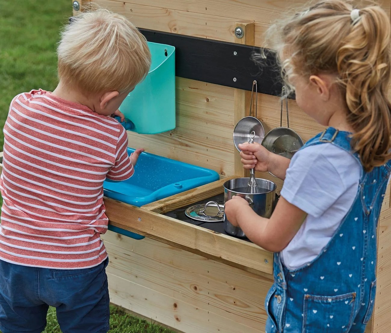Anbau-Holz-Kinderspielküche »Deluxe«