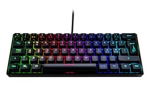 SureFire Kingpin M1 60% Mechanische Gaming Tastatur Nordisch, Gaming Keyboard klein & mobil, RGB-Tas