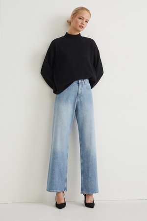 Relaxed Jeans - High Waist - LYCRA® - recycelt