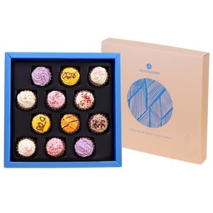 So sweet: 12 Cupcake-Pralinen in edler Verpackung