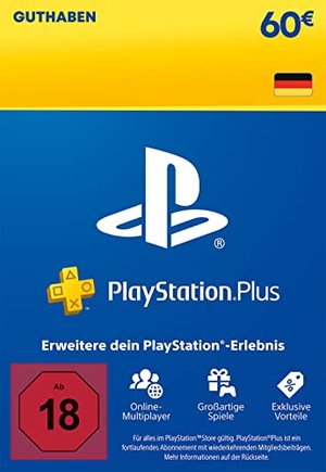 PlayStation Guthaben für PlayStation Plus Essential | 12 Monate | 60 EUR | PS4/PS5 Download Code - P