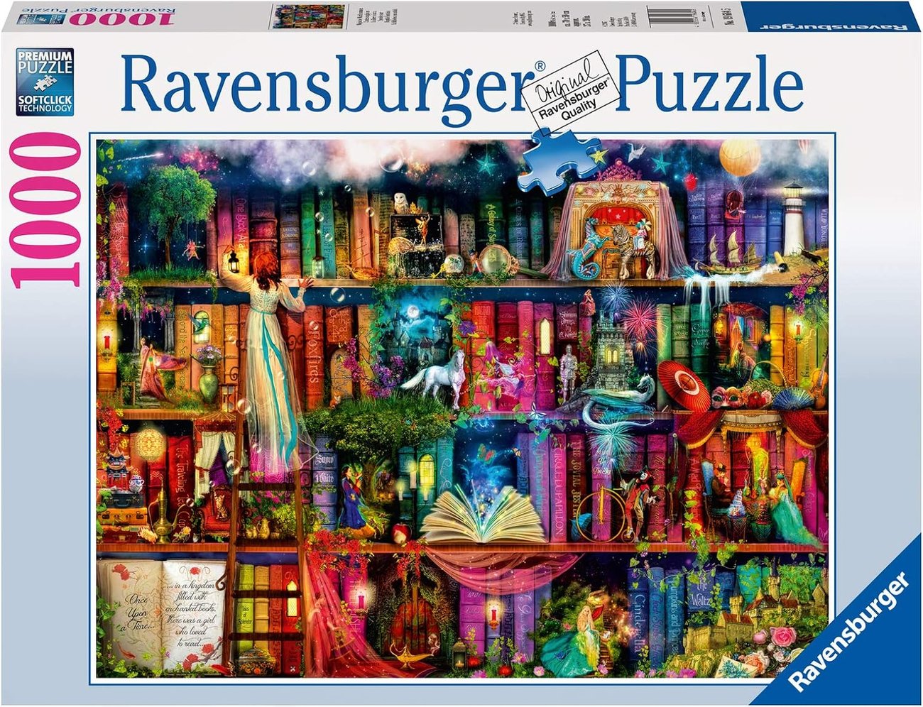 Ravensburger Puzzle 19684 - Magische Märchenstunde - 1000 Teile Puzzle für Erwachsene
