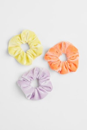 3er-Pack Große Scrunchies