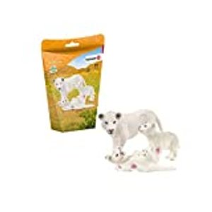 SCHLEICH 42505 Löwenmutter mit Babys Wild Life