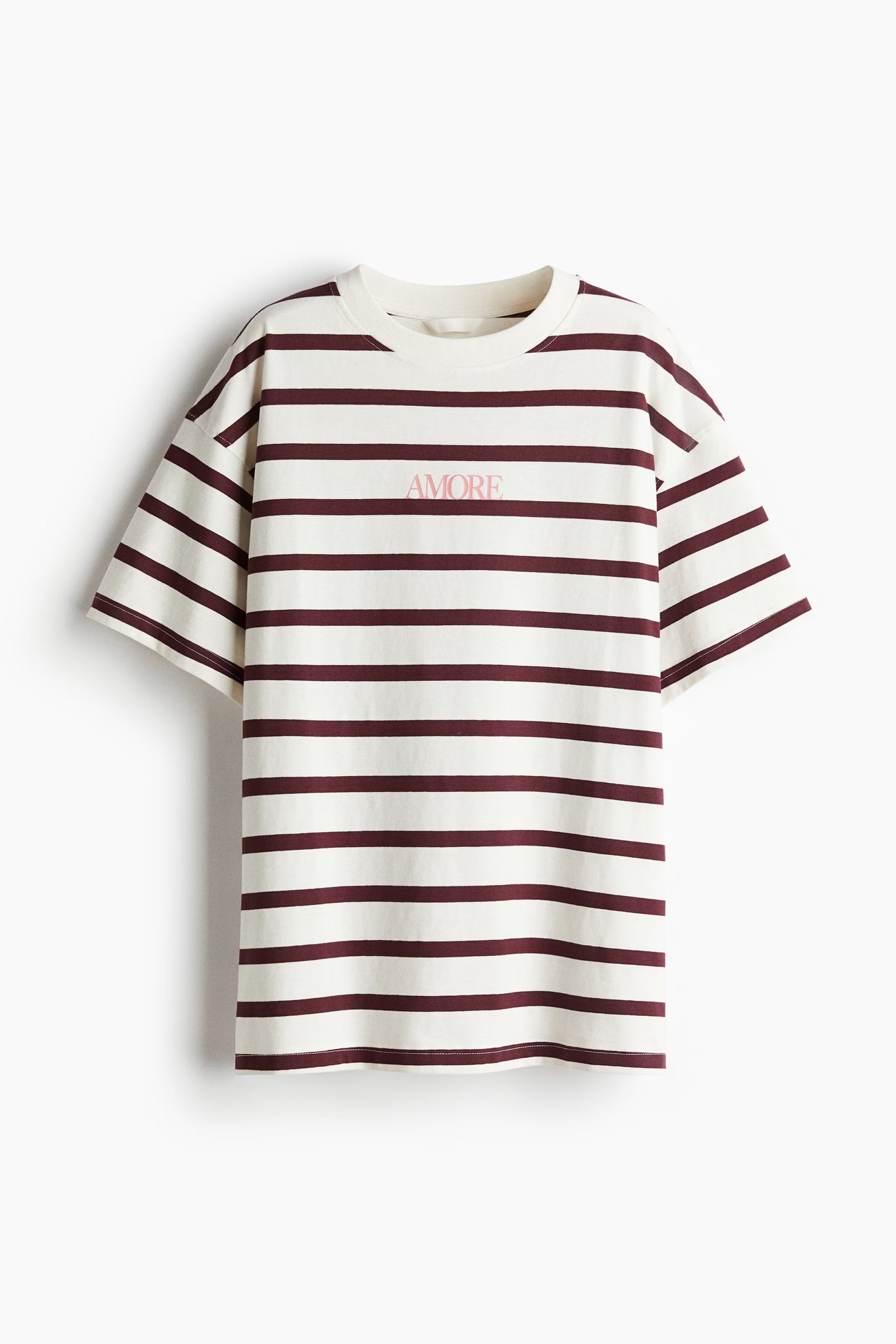 Oversized T-Shirt - Weiß