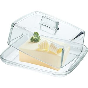 KADAX Butterdose aus Glas
