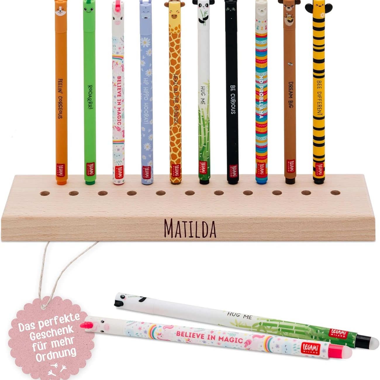 Halter für Legami-Stifte aus Holz