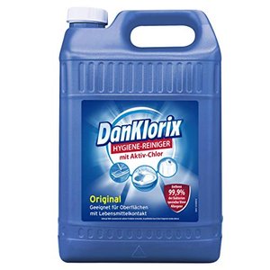 Dan Klorix Hygiene-Reiniger Original mit Chlor 5L