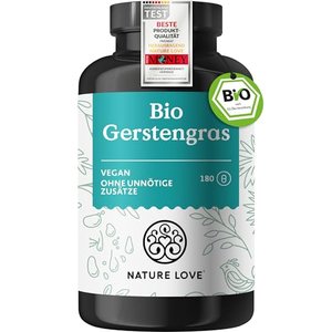 NATURE LOVE Bio Gerstengras