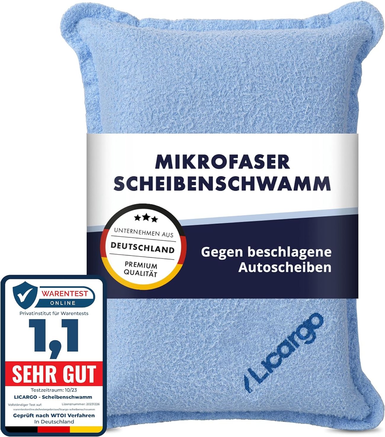 Licargo Mikrofaser Scheibenschwamm