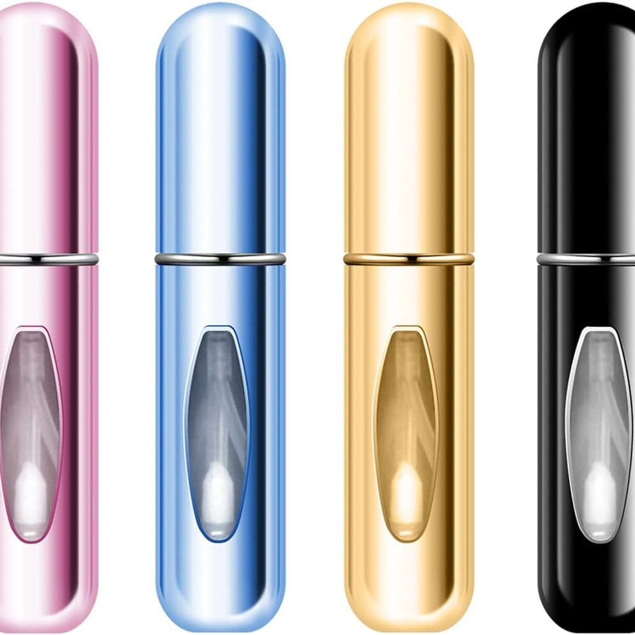 4er-Set Parfümzerstäuber (je 5 ml)