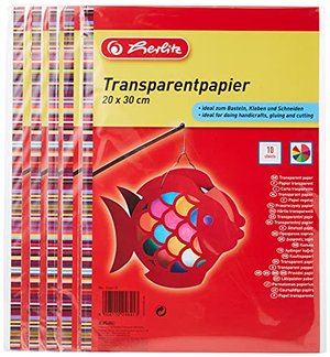 Herlitz Transparentpapier, 20x30 cm