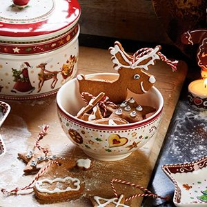 Villeroy und Boch Winter Bakery Delight Schale mit Sternschnuppenmotiv