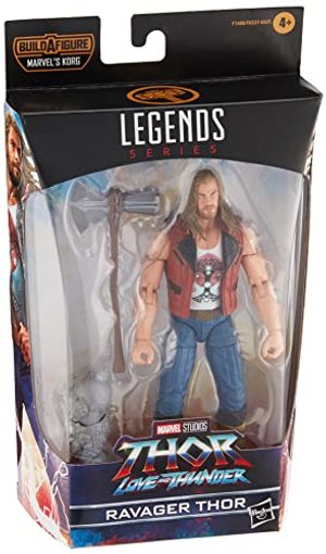 Hasbro Marvel Legends Thor: Love and Thunder 15 cm große Ravager Thor Action-Figur, 1 Accessoire, 1 