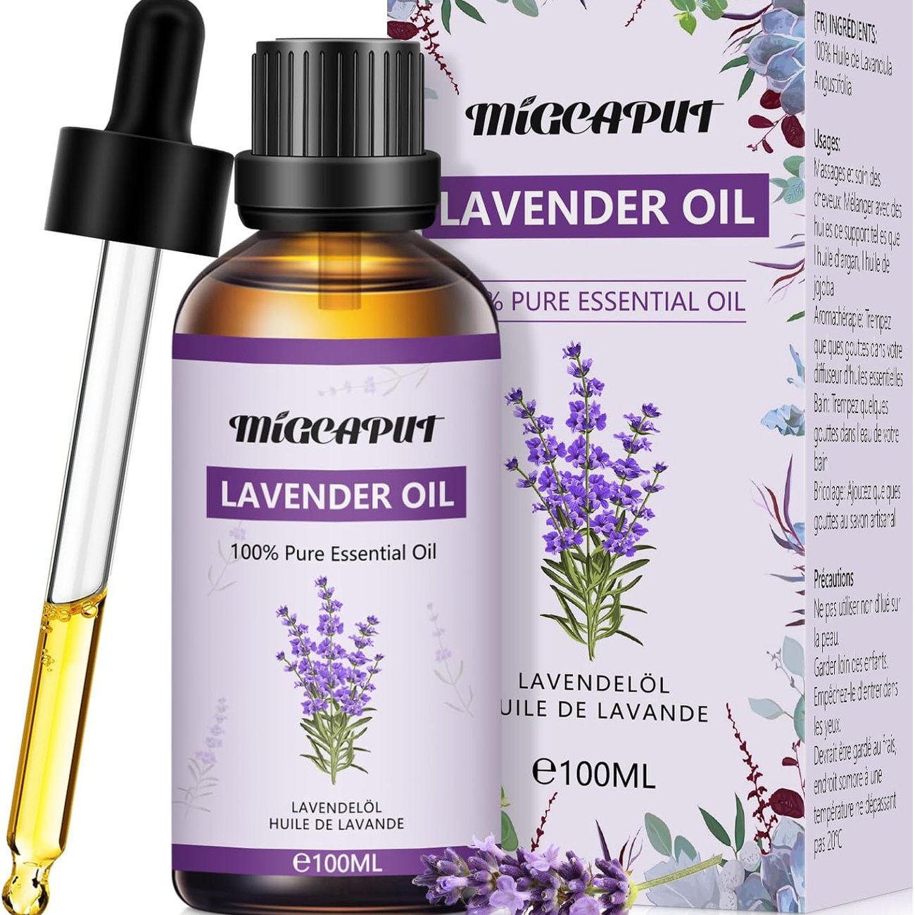 Migcaput Ätherische Öle lavendelöl 100 ml