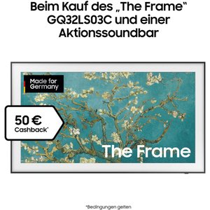 Samsung GQ32LS03CBU „The Frame“ QLED-TV mit 32 Zoll