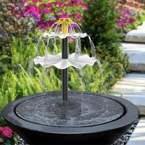 Solar-Teichpumpe für außen