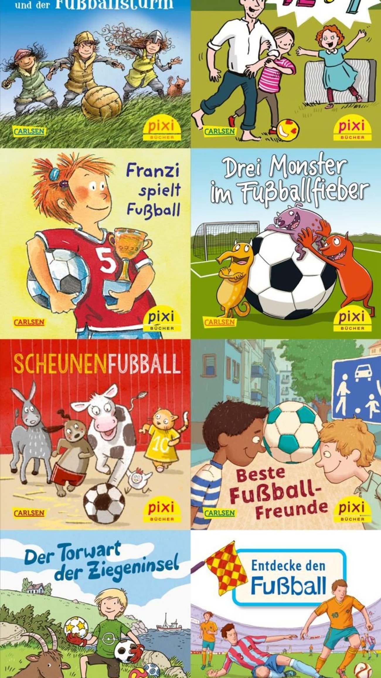 Pixi-8er-Set 267: Pixi spielt Fußball (8x1 Exemplar)