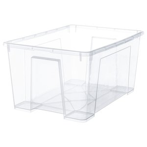 SAMLA Box - transparent 56x39x28 cm/45 l