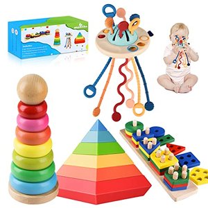4in1 Montessori Spielzeug 6-12 Mon.