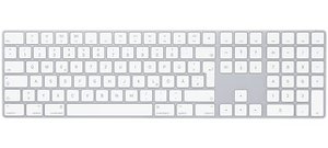 Apple Magic Keyboard mit Ziffernblock: Bluetooth, wiederaufladbar. Kompatibel mit Mac, iPad oder iPh