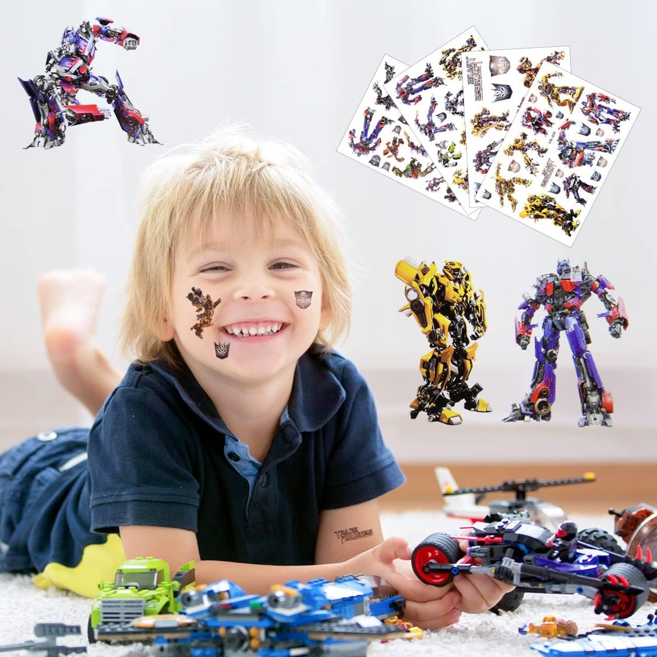 Transformers Tattoos für Kinder