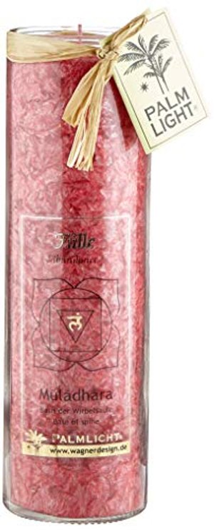 Palm Light Chakra Kerze