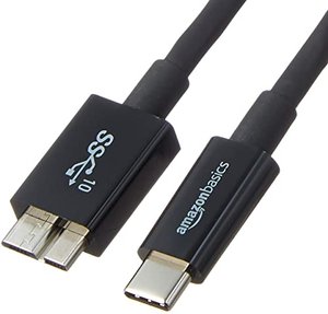 Amazon Basics - Verbindungskabel, USB Typ C auf Micro-USB Typ B, USB 3.1