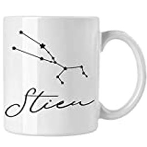 Trendation - Stier Sternzeichen Tasse Geschenk Horoskop Tierkreiszeichen