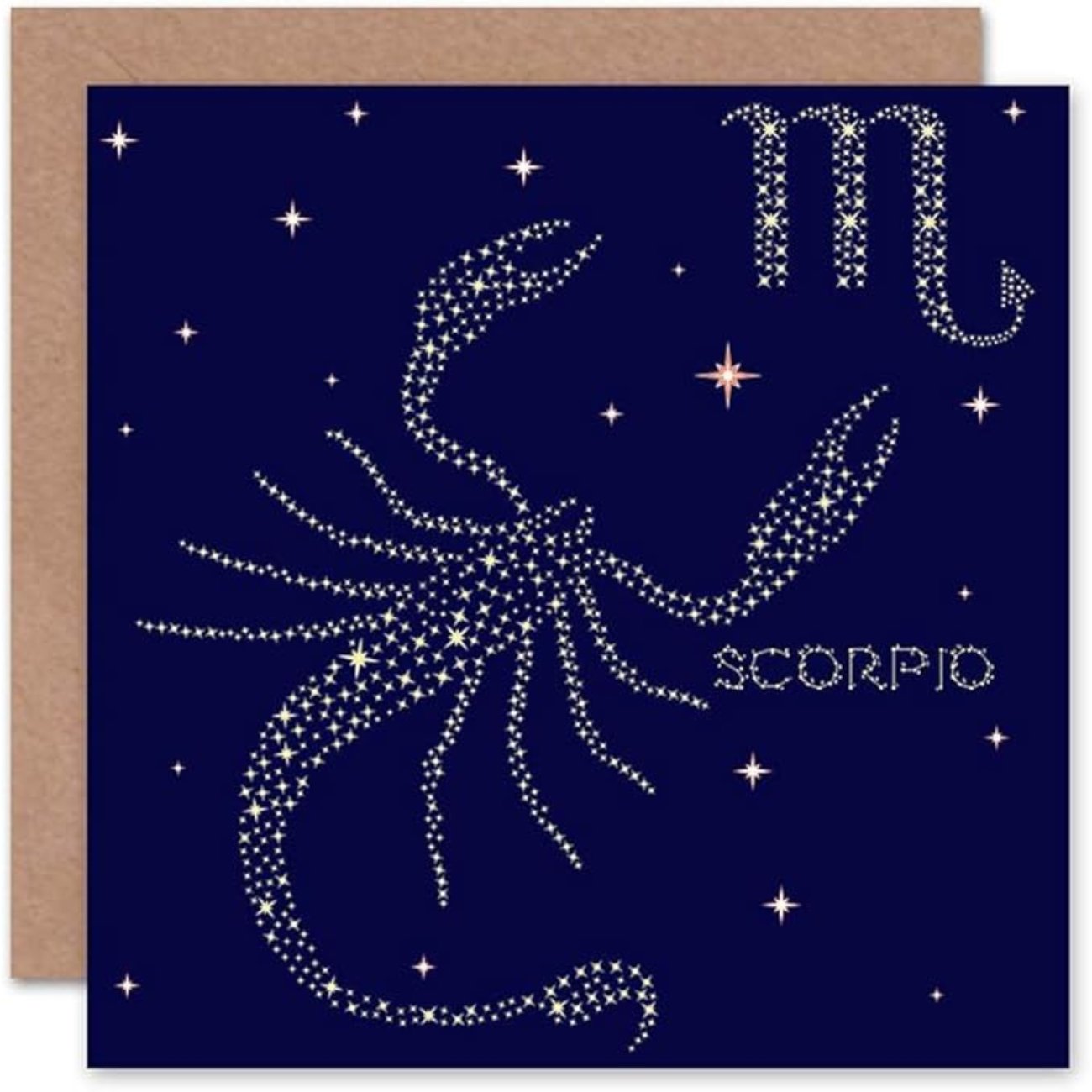 Astrologie Skorpion Geburtstagskarte