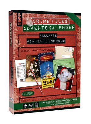 Crime Files – Fallakte: Winter-Einbruch. Der geniale Krimi-Adventskalender