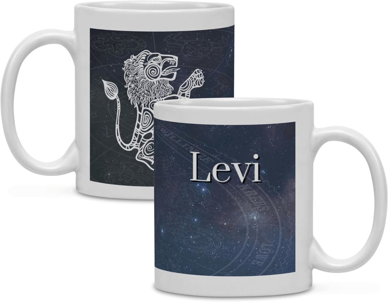 Personalisierte Löwe Sternzeichen-Tasse