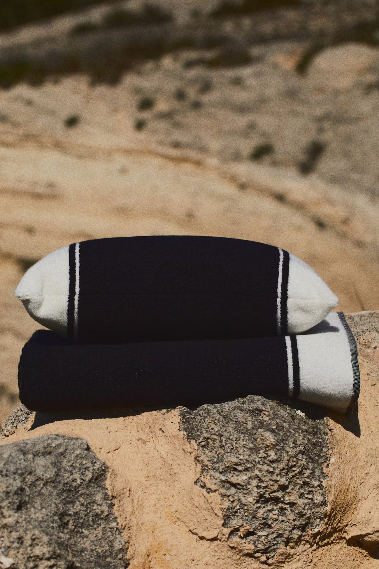 Strandkissen aus Frottee