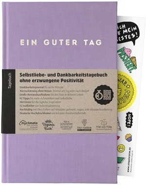 Ein guter Tag, Selbstliebe- und Dankbarkeitstagebuch. Nur 5-6 Minuten am Tag.