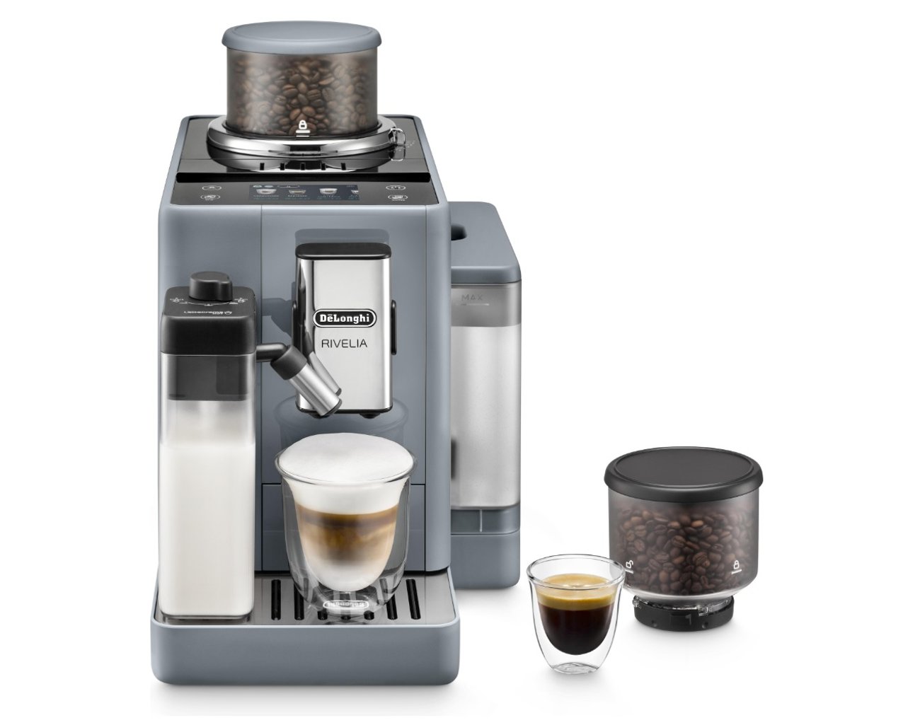 De'Longhi Rivelia Kaffeevollautomat, Grau