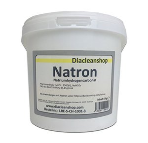 Natron 5 kg Pulver in pharmazeutischer Qualität – Natriumhydrogencarbonat (E500ii) - NaHCO3