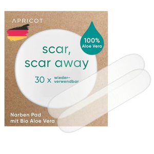 Narben Pads von APRICOT mit hochwertiger Bio-Aloe Vera I Kaiserschnitt I Narbenbehandlung