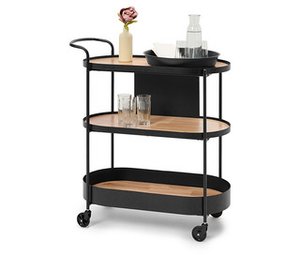 Servierwagen mit Tablett