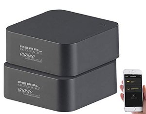 auvisio Infrarot Sender: 2er-Set lernfähige IR-Universal-Fernbedienungen mit App