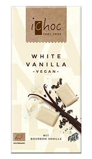 iChoc White Vanilla, vegane Schokolade